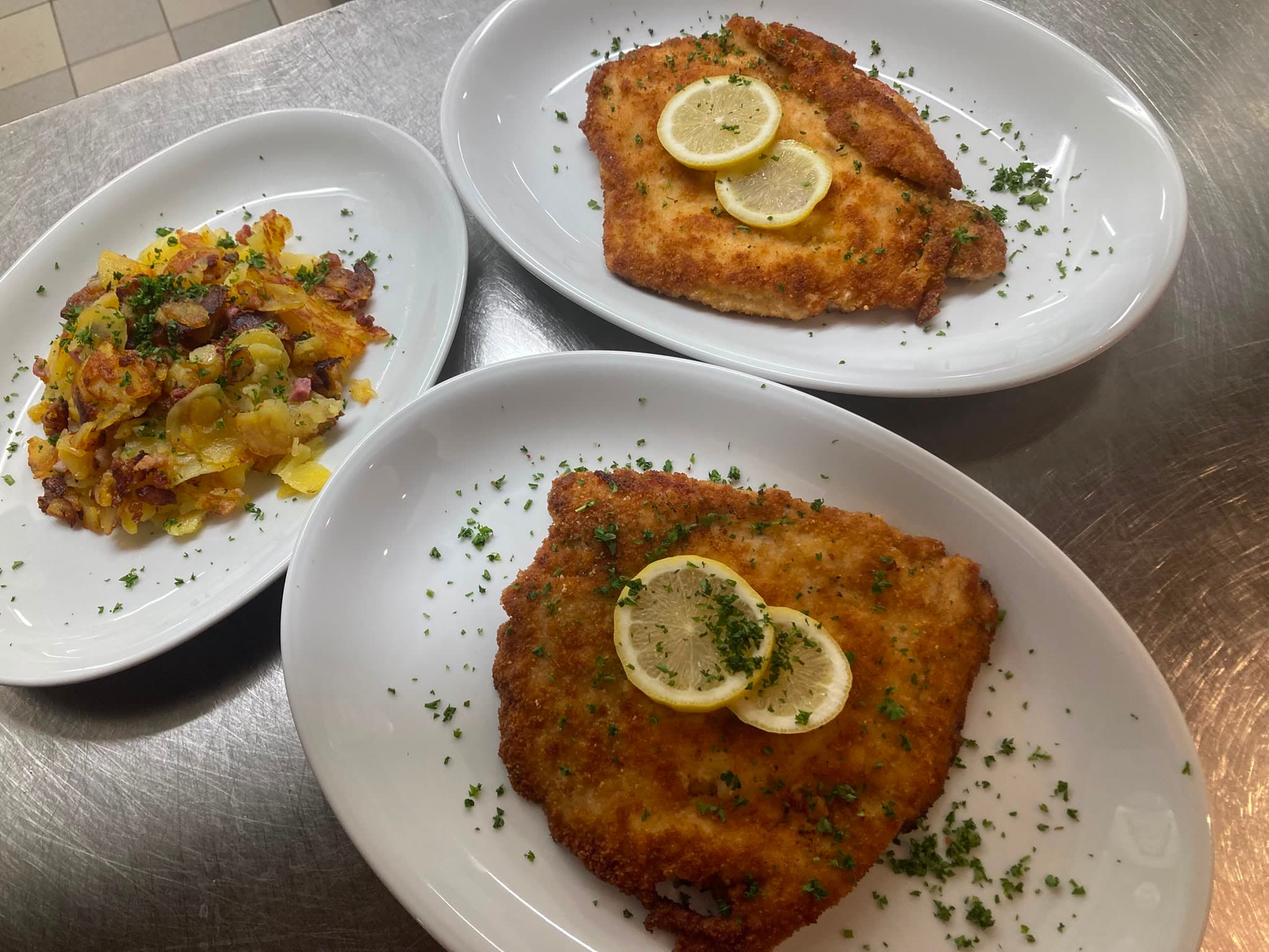Paniertes Schweineschnitzel